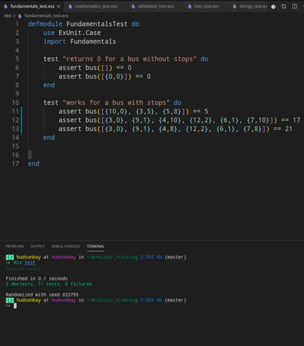 Elixir algorithms repository